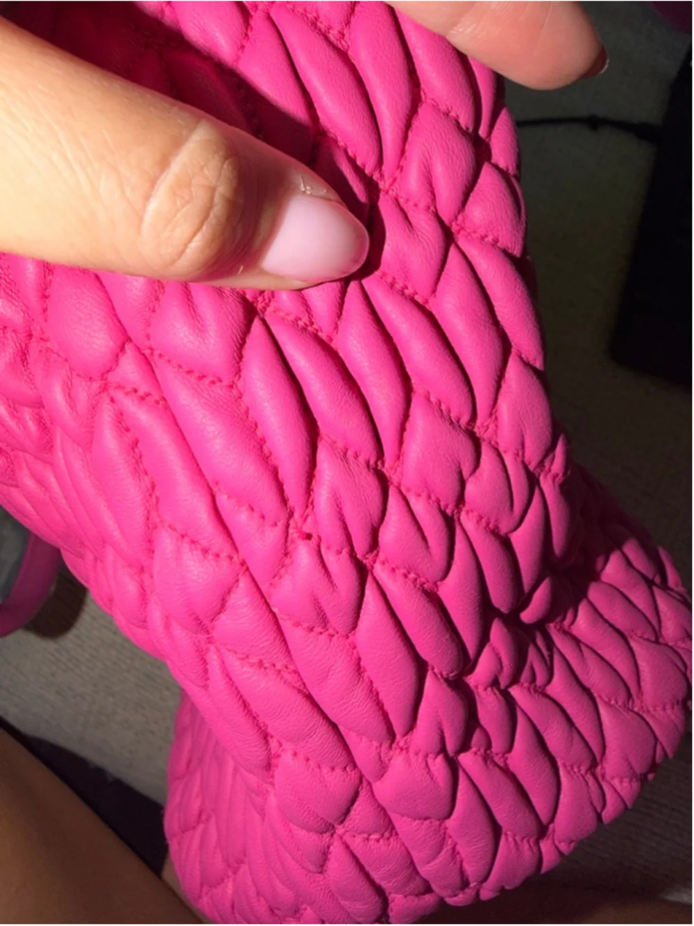 Miu Miu nappa crystal